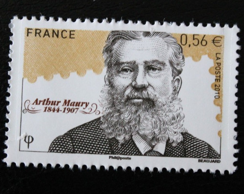 Timbre france arthur maury - timbre,