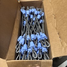 Cancelli 10 pollici Cravatta a cono Cam Lock "D" per 3/4 pollici Formatura compensato - Lotto di 100