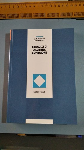 Esercizi algebra superiore - di,