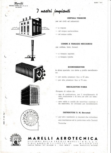 Opuscolo pubblicitario ercole - pubblicitario,