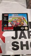 SUPER MARIO KART  SUPER NINTENDO snes PAL con scatola gig completo in box