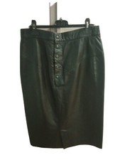 Gonna In Vera Pelle Vintage -leather skirt Vintage 