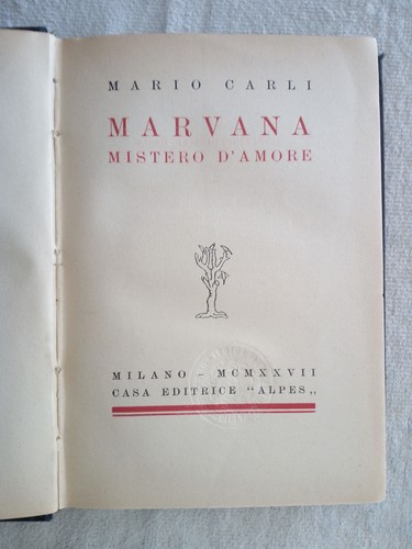Mario carli marvana mistero - carli,