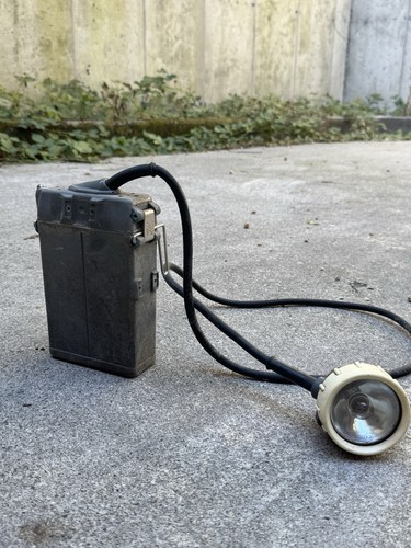 Lampada minatore vintage - da,