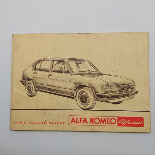 Alfa romeo manuale uso - manuale, e