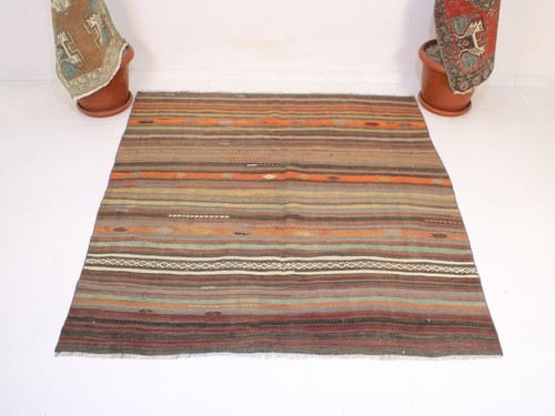 Tappeto 5x5 beige marrone