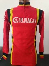 maglia ciclismo WOOL CYCLING lana anni 70'S vintage COLNAGO
