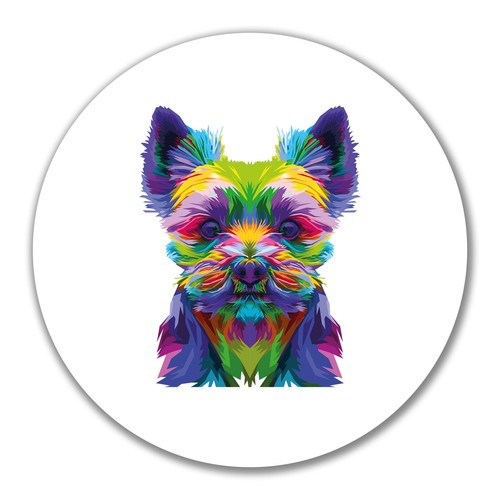 Aufkleber yorkshire terrier - aufkleber,
