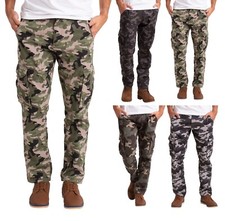 Pantalone cargo uomo esercito