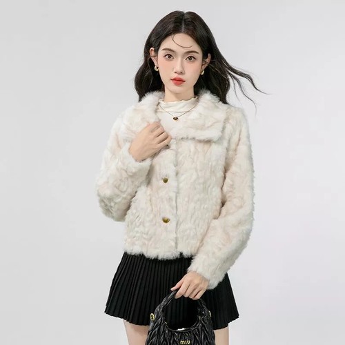 Giacca cappotto pelliccia - giacca,