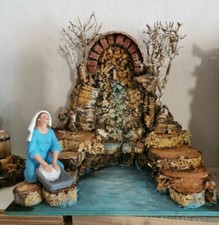 Presepe angolo scena Lavandaia