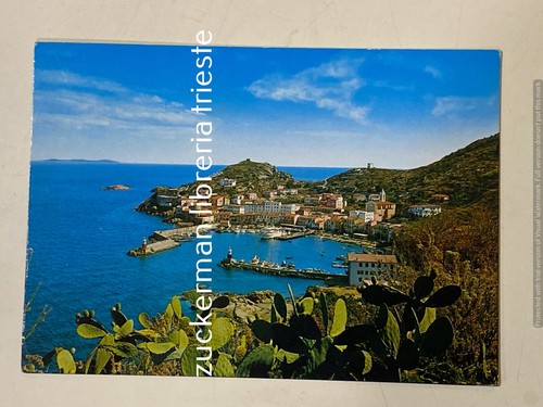 Cartolina vintage isola del - cartolina,