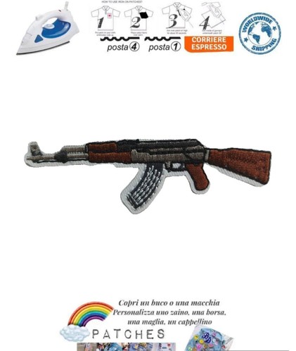 Patch fucile automatico - fucile,