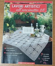 LAVORI ARTISTICI ALL'UNCINETTO N.28