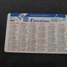 Calendarietto Calendrier Coccoina 2006. Plastificato. Condizioni Perfette. Usato