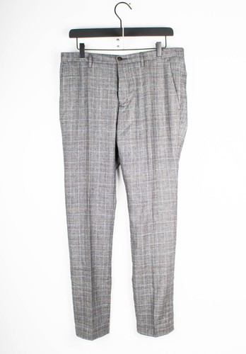 Pantalone uomo etro check slim - check,
