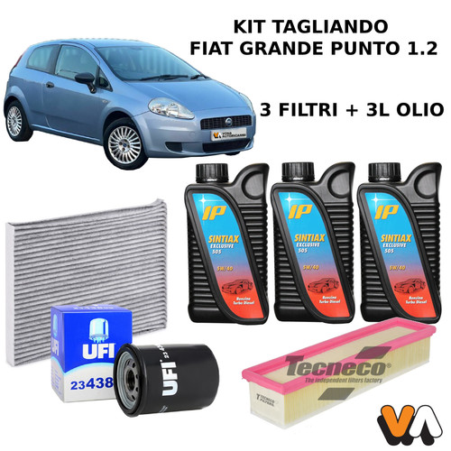 Kit tagliando fiat grande - tagliando,