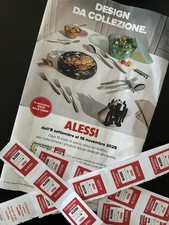 50 Bollini Coop Alessi- Design Da Collezione-No Buoni Scuola- Spediz Posta 1