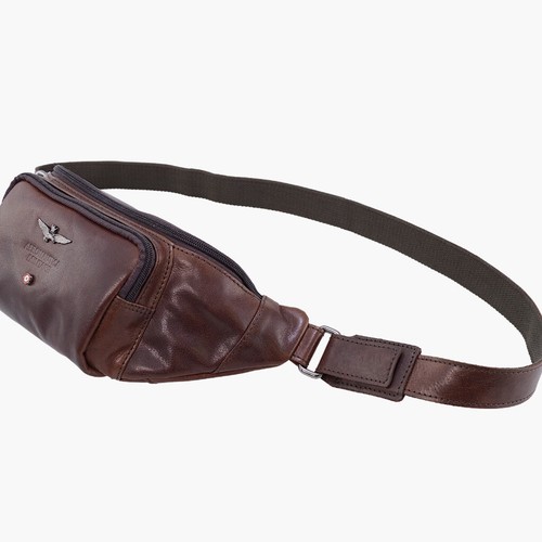 Marsupio pelle linea - in,