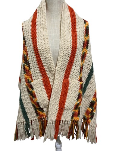 Poncho stola scialle tascabile