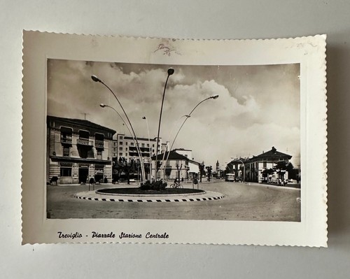 Cartolina treviglio piazzale - cartolina,