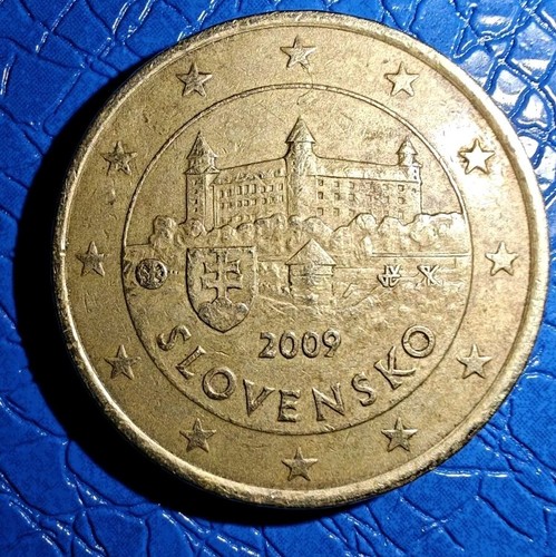 Moneta cent slovensko - moneta, 50