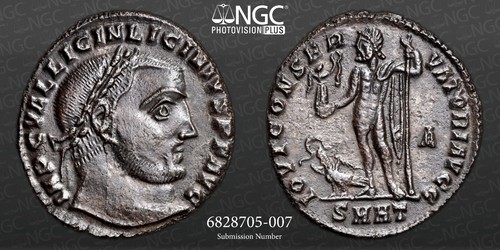 Licinius certificato ngc - certificato,