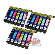 KIT 18 CARTUCCE XL PER EPSON XP55 XP750 XP760 XP850 XP860 XP950 XP960 XP970