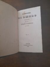 L'ODISSEA DI OMERO. TRADUZIONE