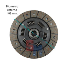 DISCO FRIZIONE PARASTRAPPI