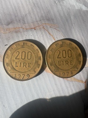 Moneta rara 200 lire - , 1978