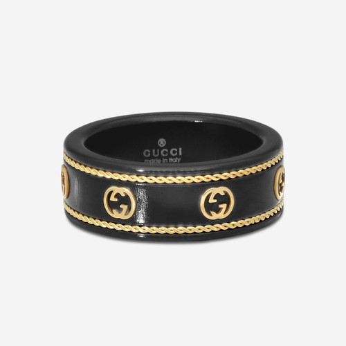 Anello gucci icona oro - anello, giallo