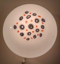 MURANO GLASS MURRINA WALL LAMP 1960, VENINI, VISTOSI, ANZOLO FUGA