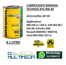 1 LITRO OLIO AUTO BARDAHL XVS