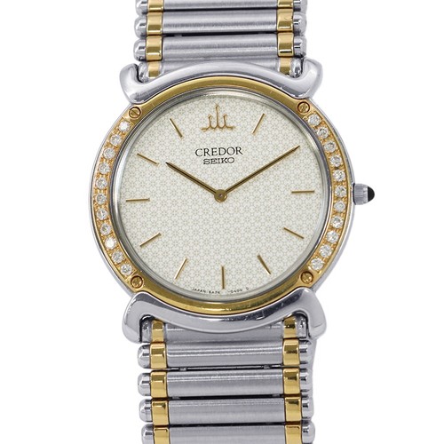 Seiko credor 31mm acciaio oro - credor,