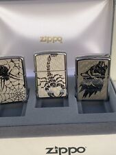 ZIPPO  LIGHTER SET ANIMAL SET  3 PIECES  2010 ZIPPO NEW MEGA RARE DISCOUNT