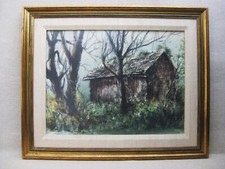 Quadro acquerello paesaggio