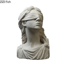 Statua in gesso Themis Dea