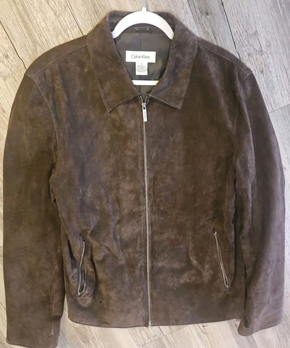 Calvin klein giacca pelle - klein,
