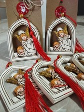 Angeli In Polvere Di marmo regali natale Addobbi albero Decorazioni Natalizie 