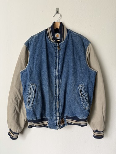 Giacca carhartt denim - denim, varsity