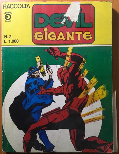 Devil gigante raccolta - devil, 1980