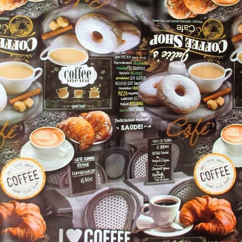 Tovaglia tela cerata - tovaglia, caffè