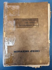 Hitachi Seiki HT40S Programming Manual FANUC 10TE-F Series ORIGINAL HiTech-Turn
