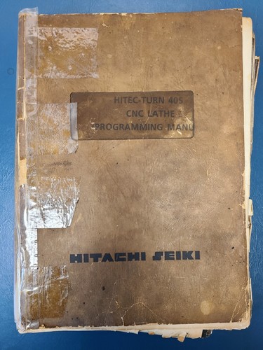 Hitachi seiki ht40s manuale - ht40s, di