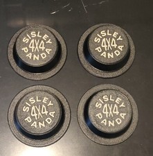 Kit 4 Coprimozzi Replica Panda 4x4 Sisley