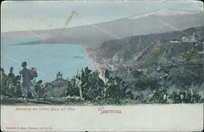 Ch663 cartolina taormina - ,