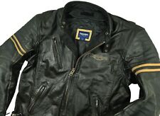 *HOT ITALY Giacca Uomo TRIUMPH SPORT BIKER MOTO ARMATURA PROTEZIONE PELLE 48 M