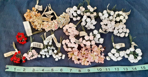 Lotto artigianato fiori - fiori,