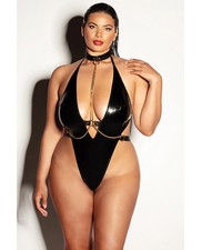 Body Teddy taglie forti nero